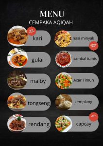 MENU CEMPAKA AQIQAH